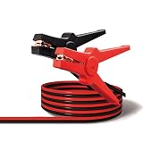 Cable de 3.5m de longitud y 25mm^2 de sección. Compatible con todo tipo de baterías y modelos de coche. No se calienta