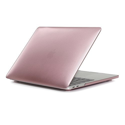 Neue MacBook Pro 13 Schutzhülle Schale 2016,Ultra Slim Plastik Hard Kunstoff Case Hartschale Hülle für Neueste MacBook Pro 13 Zoll" Retina (2016 Freisetzung) A1706 / A1708 mit / ohne Touch Bar und Touch ID,Roségold