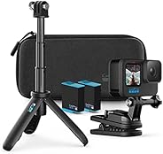 GoPro HERO10 Action Camera with Free Swivel Clip, Digital, Battery & Shorty Tripod (Waterproof, Front &