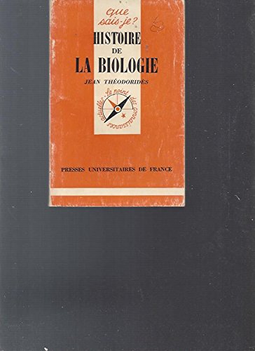 Histoire de la biologie en ligne Histoire de la biologie en ligne