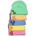 Brim Hugs And Cuddles Velour Caps for Baby Boys and Girls(Pack of 5) RS.399.00