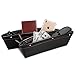 [Pack of 2]Car Seat Catcher, IWILCS Car Seat Side Pocket Caddy Car Seat Slit Pocket Catcher Organizer,Interior Car Accessories Between Seat and Console(Black)