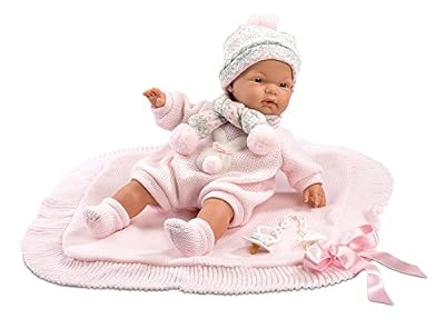 Llorens 38938 – Vin Fin Poupée Petit Couverture Joelle, 38 cm