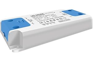 AGOTD Transformator LED 230 V na 24 V LED, DC 30 W LED zasilacz sieciowy sterownik sterownik LED napięcie stałe 30 W do taśm świetlnych LED, lamp do szaf