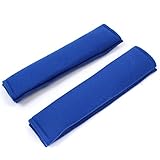 1Pairs HENGSONG Seat Belt Comfort Shoulder Pad Universal Prevents From Car Belt PadsRubbing (Blue)
