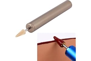 HZTYYIER Bord Dye Stylo À Rouleaux Applicateur En Cuir Ceinture Sangle Artisanat Peinture À L'huile Faire(café) Stylo de Teinture Edge pour Cuir Leather Tools