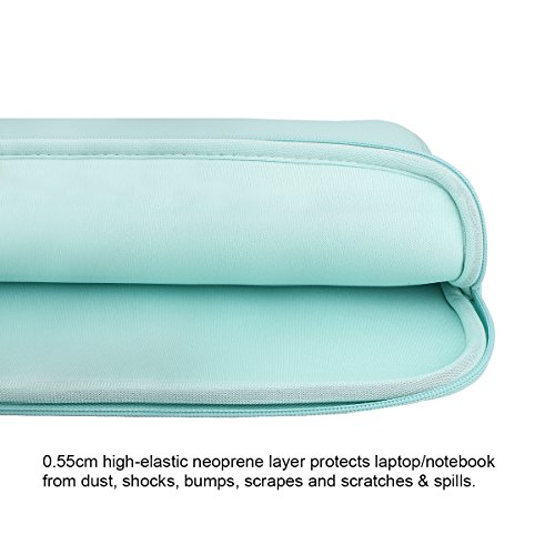 Zikee 17-17 3 Zoll  43 18-43 94 cm  ultrad  nne  st  rkste wasserfeste Schutzh  lle f  r Laptops   Ultrabooks in vielen Farben erh  ltlich  Gr  n 
