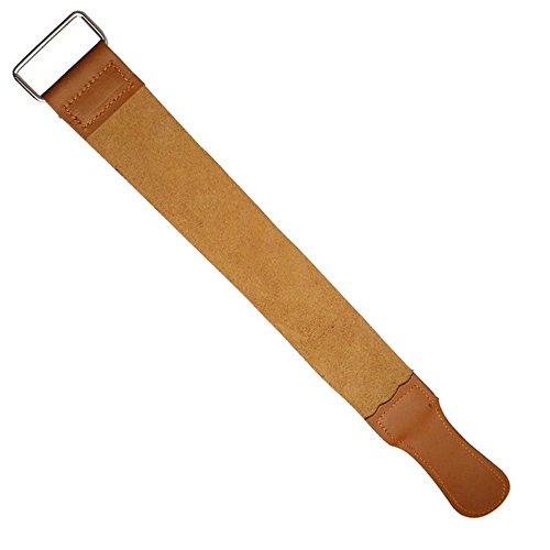 niceEshop(TM) Professional Barber Leather Strop Straight Razor Sharpener 17" X 2"