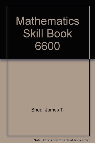 Preisvergleich Produktbild Mathematics Skill Book 6600