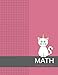 Produktbild Math Graph Paper 4x4 Grid: Graph Paper Notebook with Pink Caticorn Cover, 8.5x11, Graph Paper Composition Notebook, Grid Paper, Graph Ruled Paper