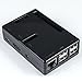 Produktbild SunFounder ABS Case Gehäuse Hülse Hülle für Raspberry Pi 3, 2 Model B & Raspberry Pi 1 Model B+ Schwarz