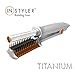 The Amazing New InStyler 19mm Rotating Iron Silver Titanium