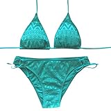 Moserian Damen Bikini Gepolsterter Push-Up-BH Bandage Badeanzug Beachwear Bademode Baden