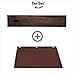 Produktbild Lussodor "Burrin Monitorständer Bildschirmständer für den Laptop aus Holz als Desktop Organizer Tischorganizer mit Zusätzlicher Stauraum (2er Set)
