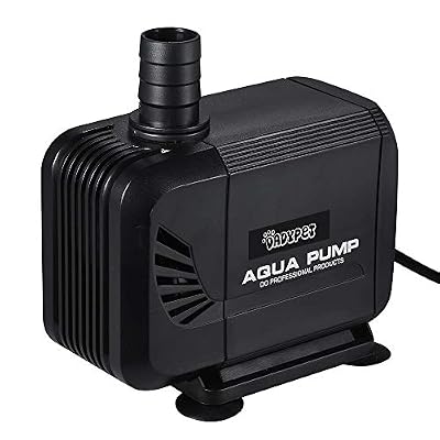 Dadypet Pompe Aquarium, Pompe à Eau Submersible 3000L/H 220-240V/50Hz, Pompes de Piscine, Multifonctionnelle et Silencieuse