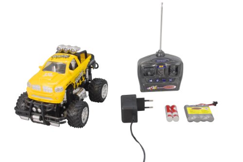 Imagen 4 de Jamara 403711 - Coche danzarín (escala 1:22, LED, sonido, 27 Mhz), color amarillo [importado de Alemania]