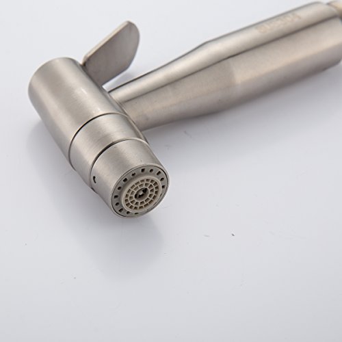 CIENCIA Bidet-Handbrause für Toilette Sprayer Premium Edelstahl Sprüher Shattaf Komplett Bidet Set für WC(WS024AF) - 8