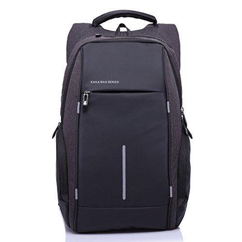 Business Laptop Rucksack mit USB Anschluss Herren Damen Gepolstert Notebook-Rucks  cke bis zu 14 15 6 zoll Laptops   Macbook pro 13 Laptoprucks  cke f