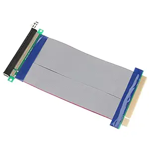 BIGLIST PCI-Express PCI-E 16X Slot Riser Card Ribbon Extender Extension 19cm Cable