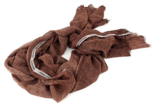 Preisvergleich Produktbild FREDsBRUDER Scarf Plain Brown