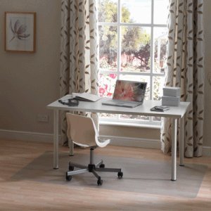 Preisvergleich Produktbild Cleartex Bodenschutzmatte Valuemat Hartfußböden / Teppichfliesen 120x150cm transparent