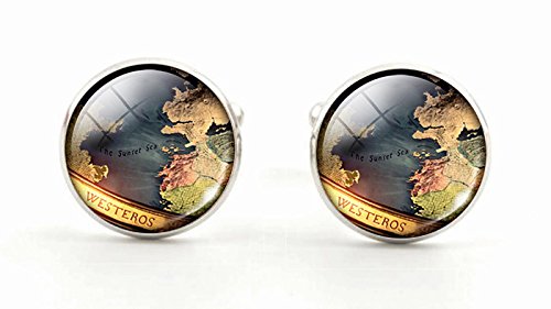 SilverFox Juego de Tronos Gemelos y caja de presentación, Map 2, Talla única