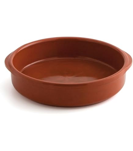 Barro Refractario Cazuela De Barro Española 18cm (Vitro/Horno