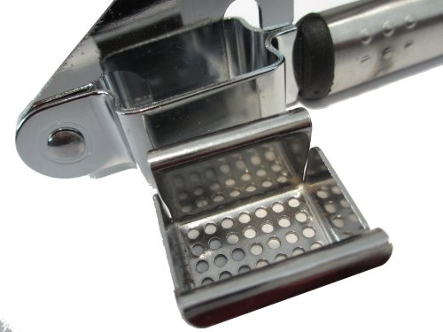 Edelstahl Knoblauchpresse mit entnehmbarem Sieb - 2