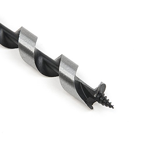 Fortag 5 tlg 230mm Sechskant Schlangenbohrer Satz Holzbohrersatz Holzschlangenbohrer Set Holz Schlangenbohrersatz Holzschlangenbohrer- Set Schneckenbohrer Bohrer Länge Zweig Holzbearbeitungswerkzeug 6-14mm - 6