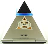 Seiko Wecker Pyramide silber QHL054S