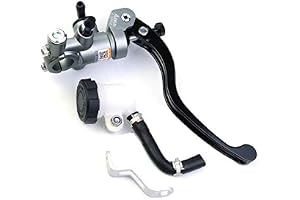 Motorcykel, bromspump, radial, hydraulisk, universell grå, Adelinbraking grå (16 x 18)