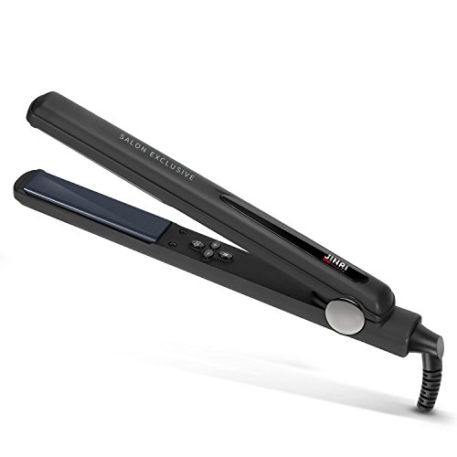BESTOPE Haarglätter Keramikplatten Glätteisen mit LED Anzeige und Tastensperre Hair Styler Auto-abschalten Hitzebeständige Haarbürste - 8
