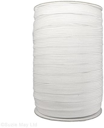 iCOM32 Elastic Flat Woven Cord for Shoes/Hats/Gloves/Underwears/Braces Skirts/Cuffs/Belts
