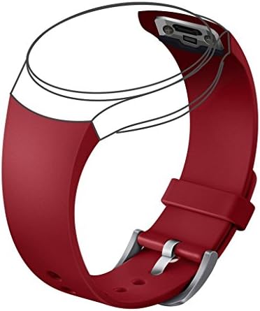 Gear S2 Watch Band, Kissport Plastic Watch Band for Samsung Gear S2 Smart Watch (Red)