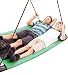 Produktbild Izzy Nestschaukel geschwungen 150x80 cm, Garten-Schaukel bis 150 kg belastbar, eckig-grün, Kantenschutz, Familienschaukel
