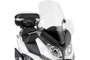 FAR D318ST|256 PARABREZZA VISIERA SCHERMO CUPOLINO PARAVENTO GIVI COMPATIBILE CON HONDA SW T 400 600 2014 MOTO SCOOTER