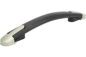 BNINETEENTEAM Zestaw Uchwytów do Walizki, Gumowy i Plastikowy Uchwyt do Walizki Okucia Zamienne do Uchwytu do Walizki Podróżnej