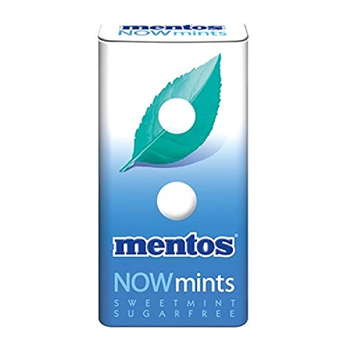CARAMELLE - MENTOS NOW MINTS SWEETMINT 12 PEZZI