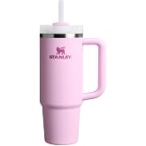 Stanley Quencher Pipetli Termos Bardak, 0.89 Litre, Kiraz &Ccedil;i&ccedil;eği (Cherry Blossom)