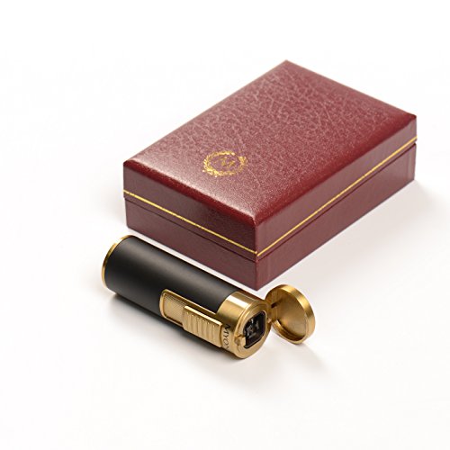 4-fach Zigarrenbrenner - Marke: Myon Paris - Zigarrenfeuerzeug - Feuerzeug - Humidor