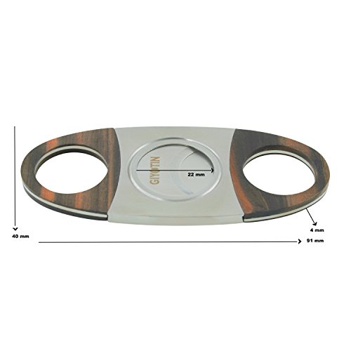 Giyotin Zigarrenschneider Doppelklingencutter aus Edelstahl - 4
