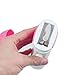 Denshine Personal Professional Depilatory Roll On Wax Heater Hot Cartridge Epilator Hair Removal Warmer Grainer UK Plug Salon and Home Use (Pink and White)