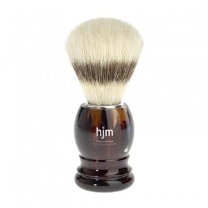 Shaving Brush HJM with Pure Bristle - Tortoiseshell - Image 2