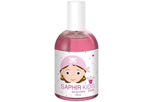 PARFUMS SAPHIR Kids Pink - Eau De Toilette Para Niñas, color Rosa, 100 ml