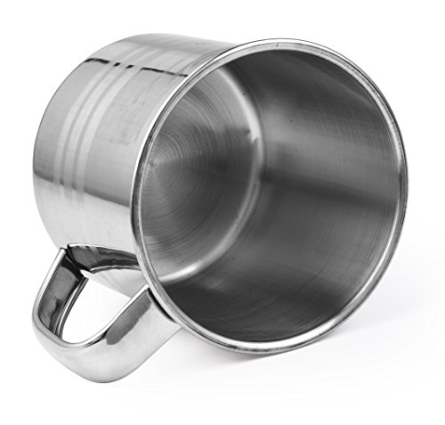 OUTDOOR FREAKZ Outdoor Becher und Camping Becher aus Edelstahl, 300 mL - 4