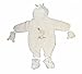 Baby Toddlers White Hooded PLAYTIME MOUSE DESIGN Snowsuit With Detachable Mittens & Booties 3-6 Months