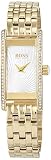 Hugo BOSS Damen-Armbanduhr 1502384, Gold Stahl/Silber