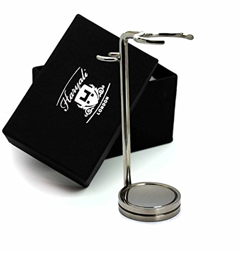 STAINLESS STEEL MADE SHAVING RAZOR & BRUSH STAND FOR MEN'S.PERFECT FOR EVERYDAY USE.