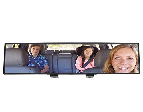 Preisvergleich Produktbild Endlich mit nur einem Blick Ihre Kinder besser sehen – mit dem bruchsicheren 180 Grad rundum Sicht Auto Rückspiegel der Marke Qwer® / Mehr Überblick im Innenraum ist komfortabler und sicherer für Eltern, für Ihre Kinder und für Ihr Baby / auch ideal als Geschenk / Geschenke