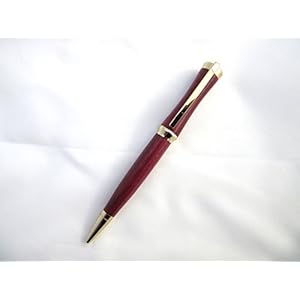 Von Hand gedrechselter Drehkugelschreiber Modell 